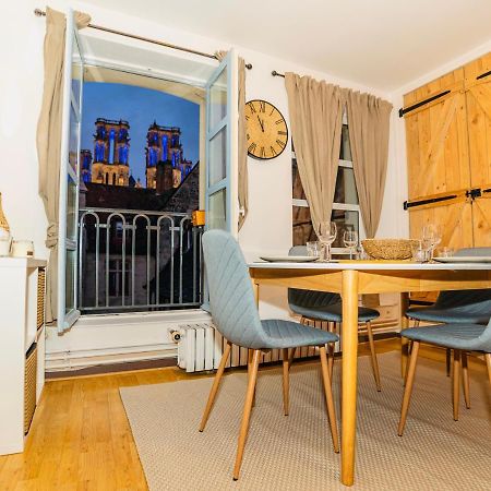 Nid Douillet La Cour Du Dauphin, Vue Cathedrale Imprenable Apartment Лаон Екстериор снимка