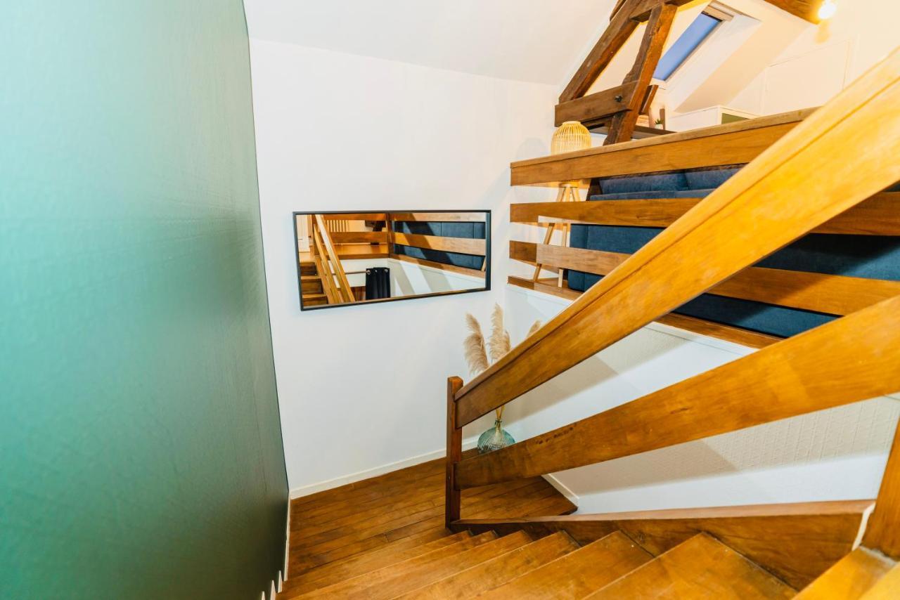 Nid Douillet La Cour Du Dauphin, Vue Cathedrale Imprenable Apartment Лаон Екстериор снимка