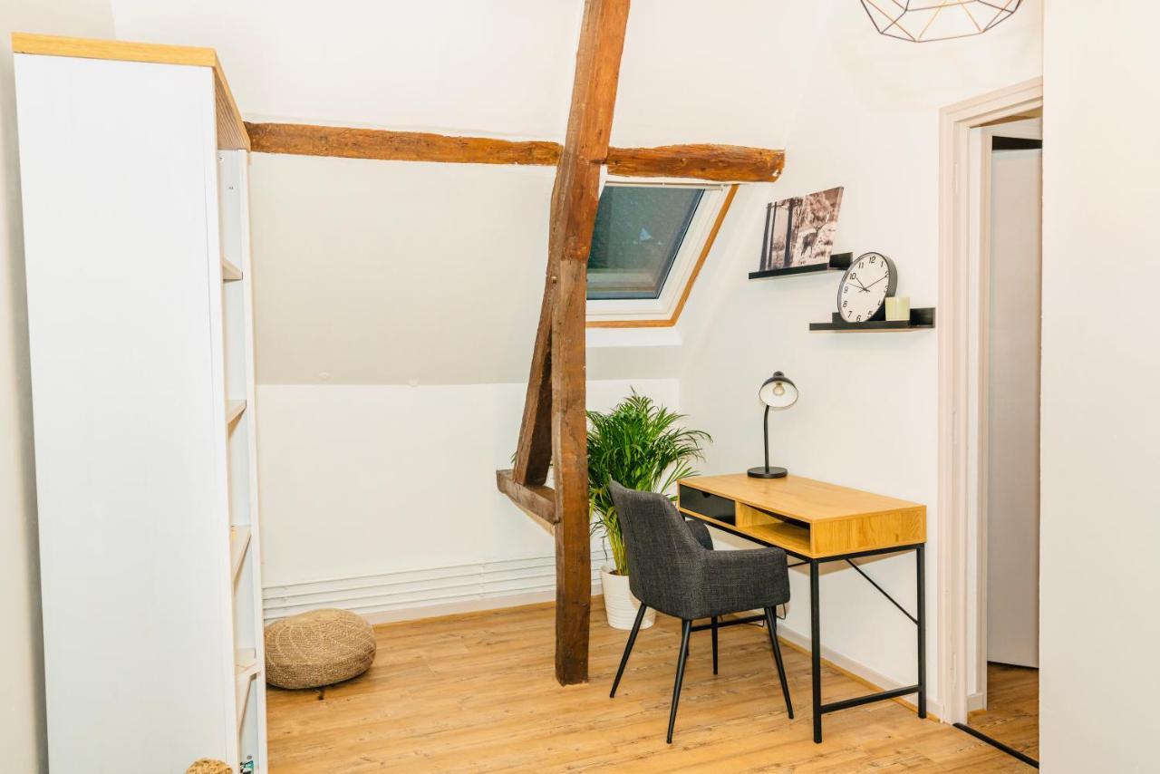 Nid Douillet La Cour Du Dauphin, Vue Cathedrale Imprenable Apartment Лаон Екстериор снимка